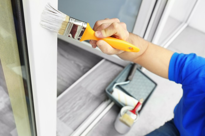 Painting doorway